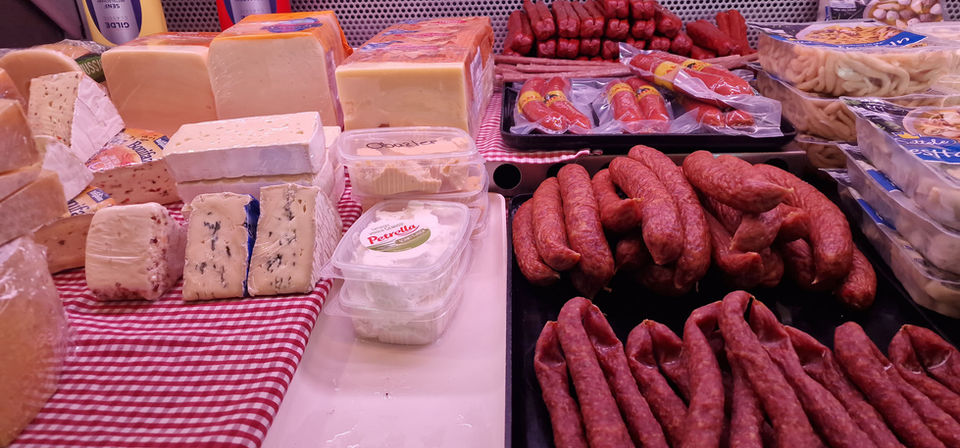 Wurst und Käse