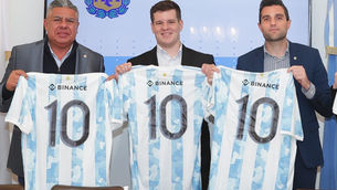 Binance se torna o principal patrocinador global da seleção da Argentina