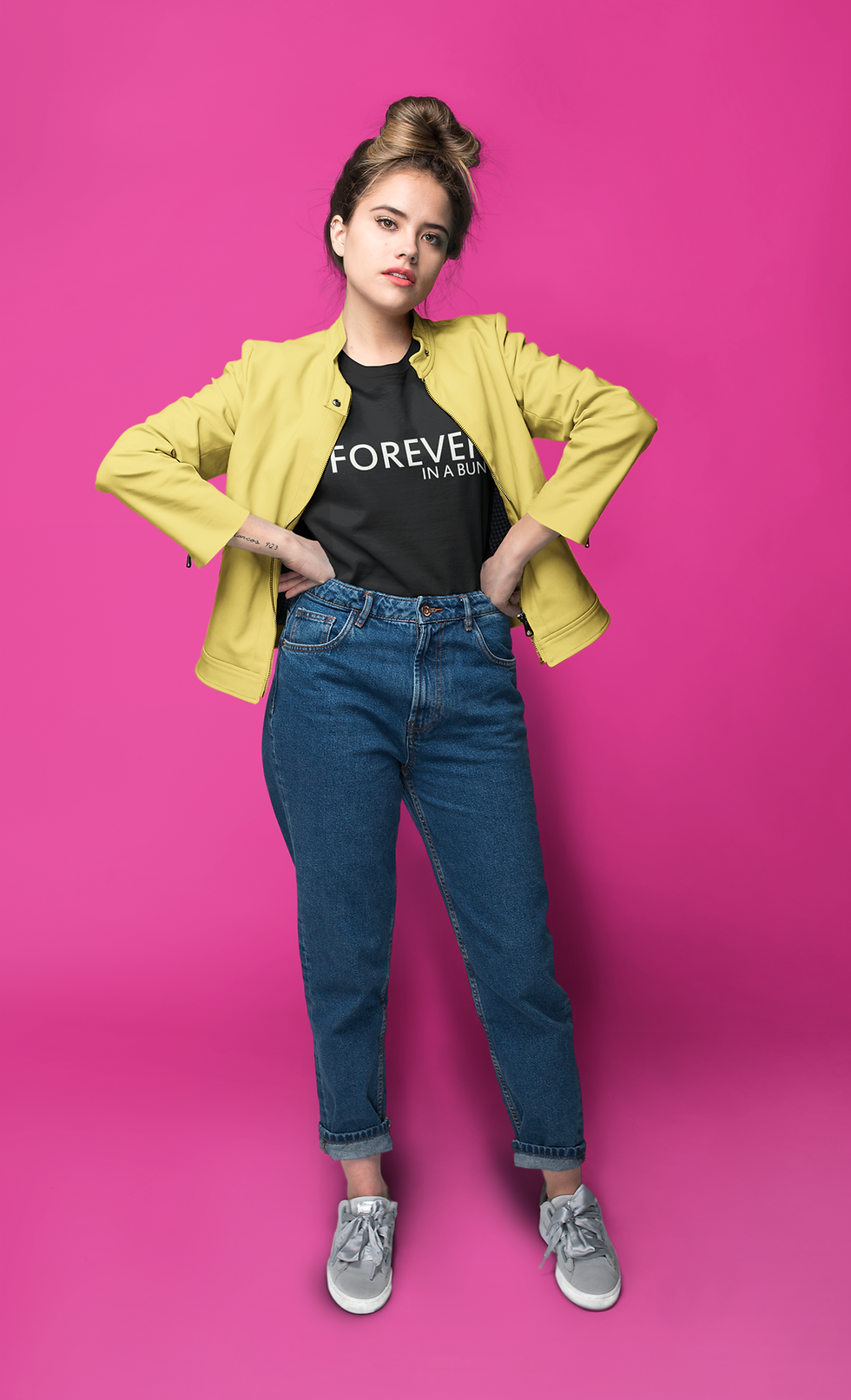 Thumbnail: Forever in a bun women's Tee