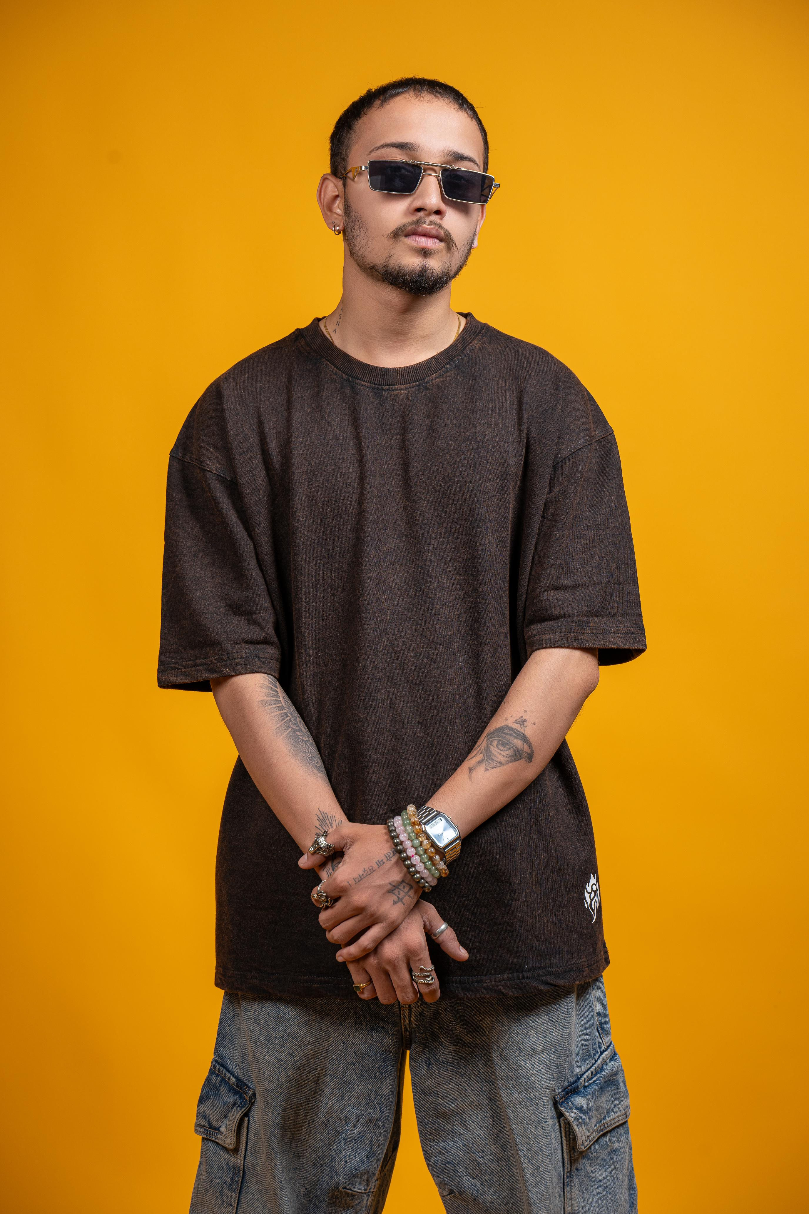 Unissential Acid Wash Men (Black)