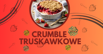 🧁Fit-Babeczki🧁 Truskawkowe Crumble 🍓