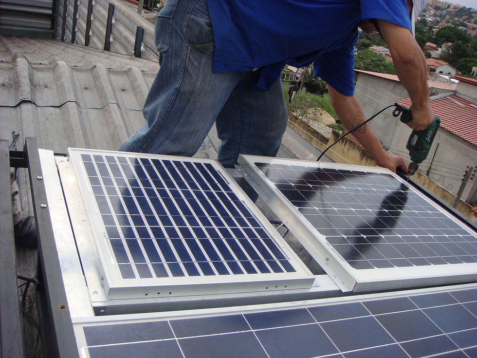 PV 40Wp e 50Wp Instalação Dez. 2012