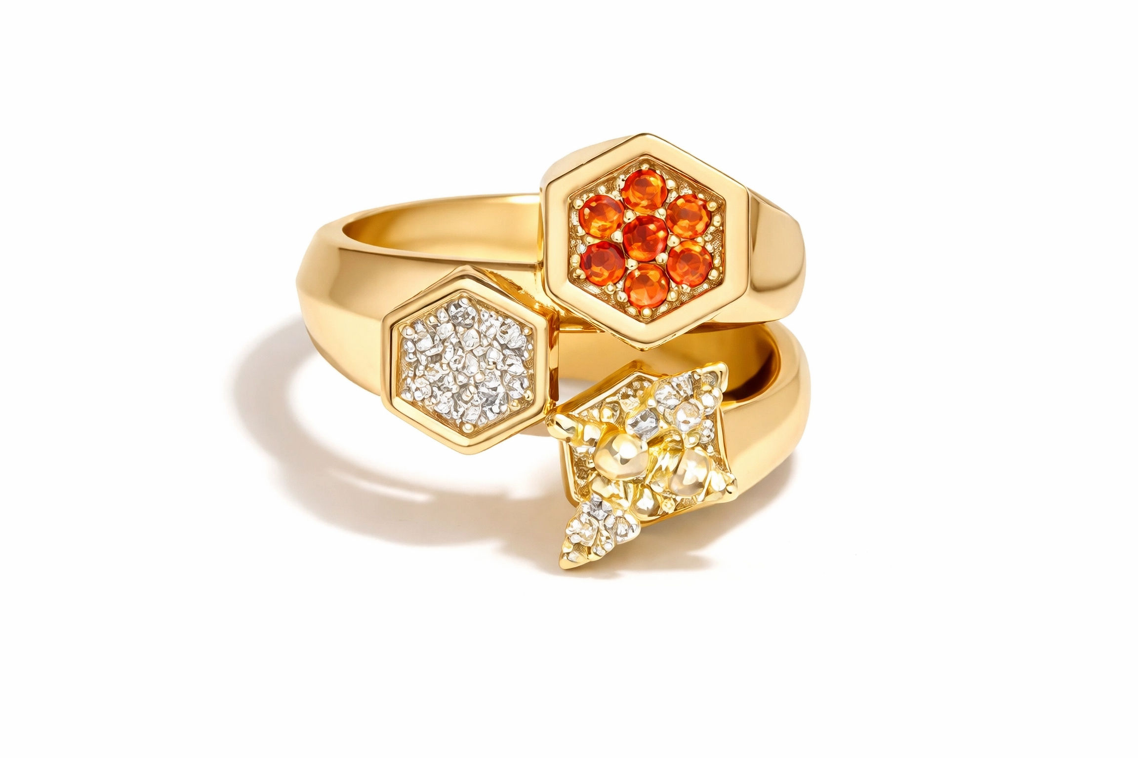 BG Arı Tasarım Yüzük 