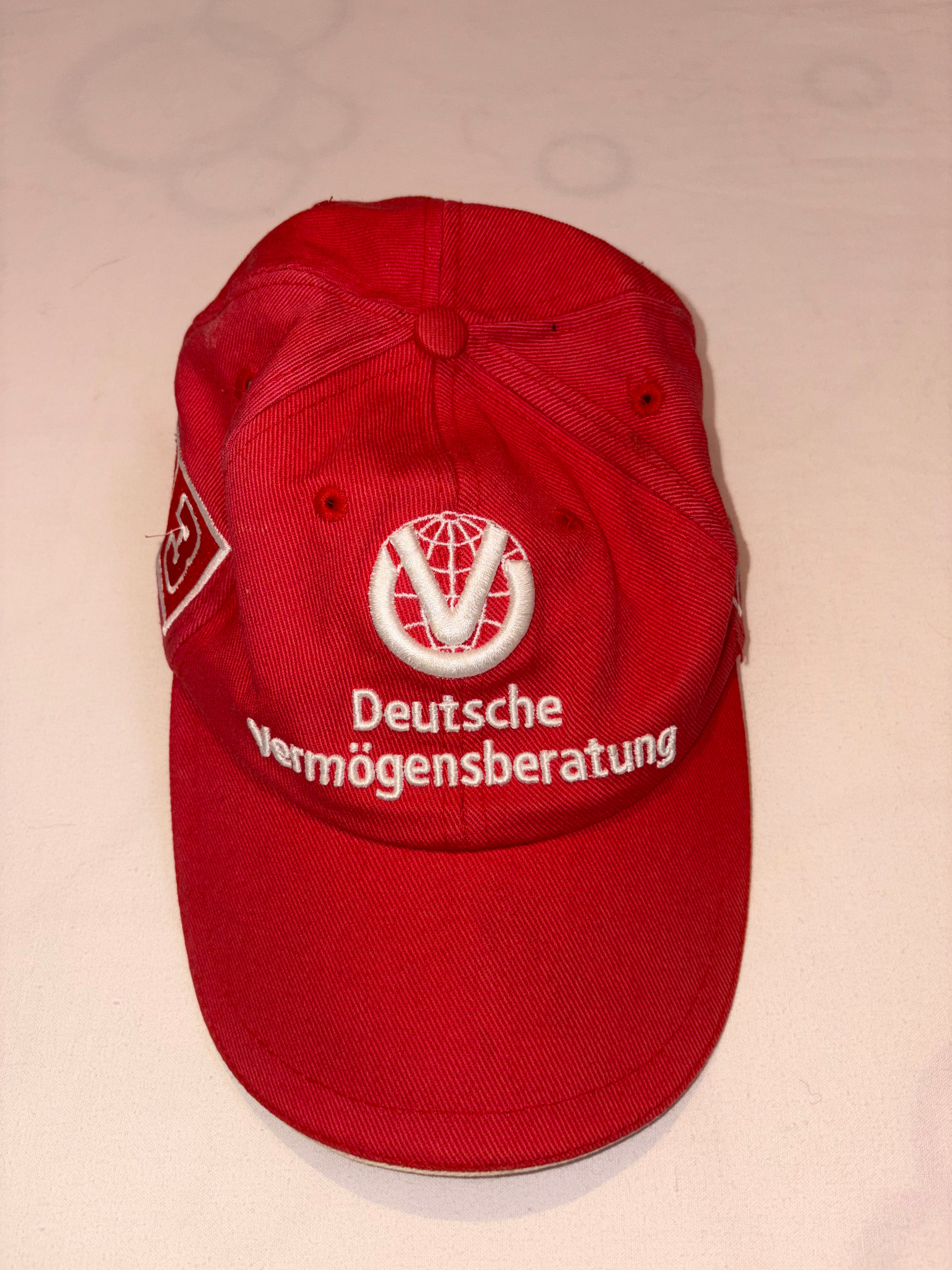 Casquette vintage Ferrari F1 Schumacher 3 Années 2000