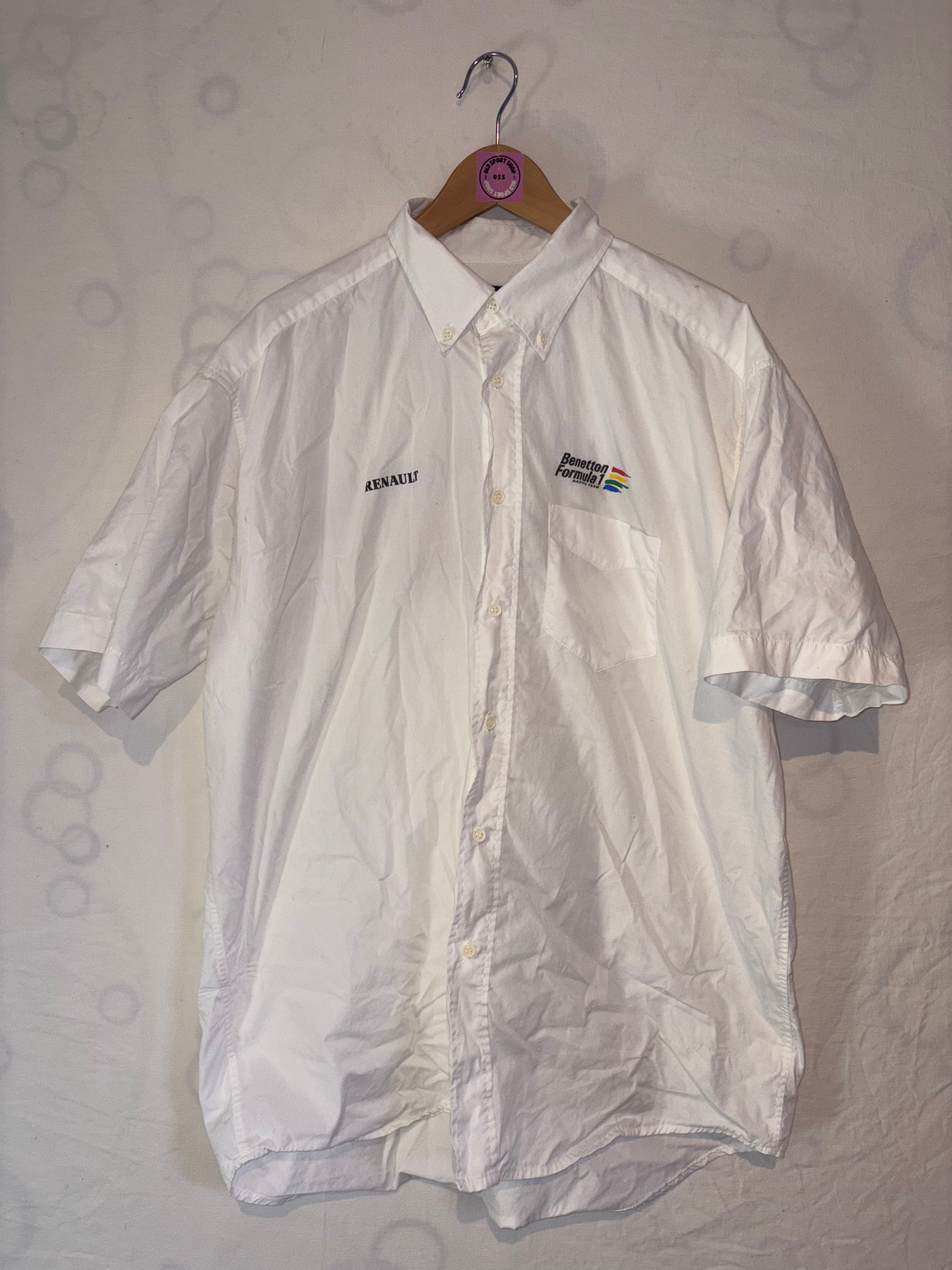 Chemise vintage F1 Benetton World Champion