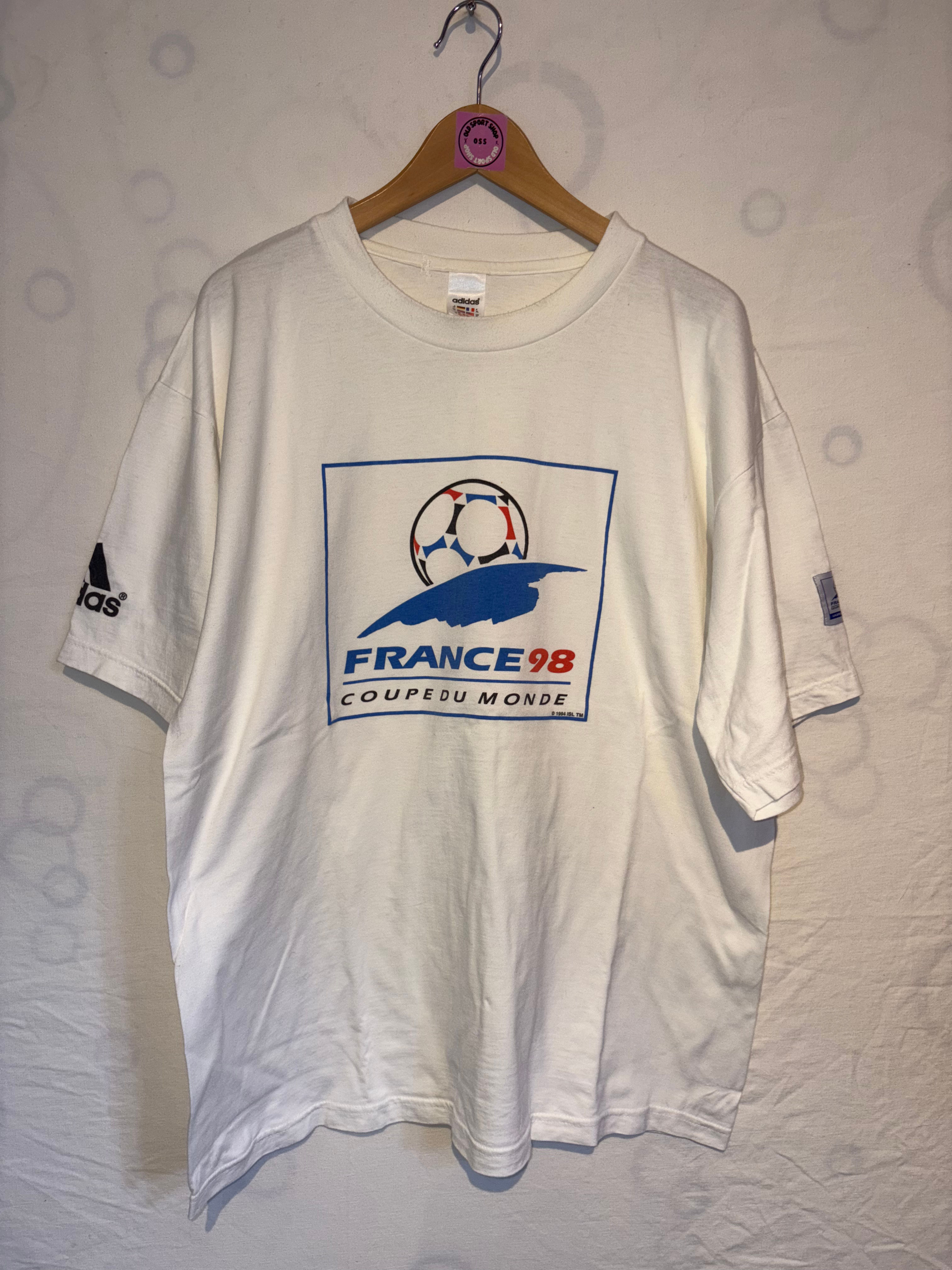 T-shirt football Coupe du monde France 1998