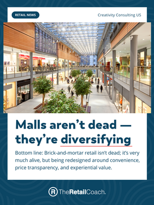 Malls aren’t dead — they’re diversifying