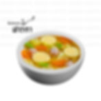 ต้มจืดเต้าหู้ไก่สับ (clear soup with tofu and minced chicken)