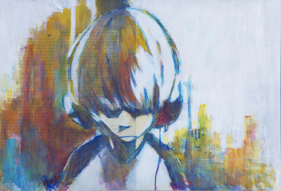 bleached mind.