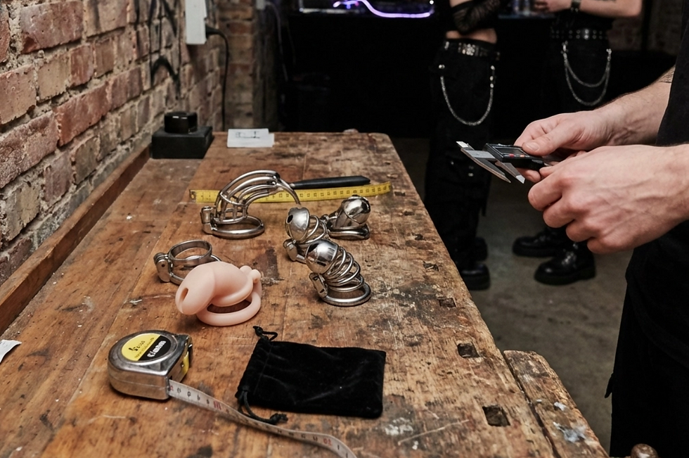 The Ultimate Chastity Guide: Devices, Sizing, Piercings, and Where to Buy Unique Gear