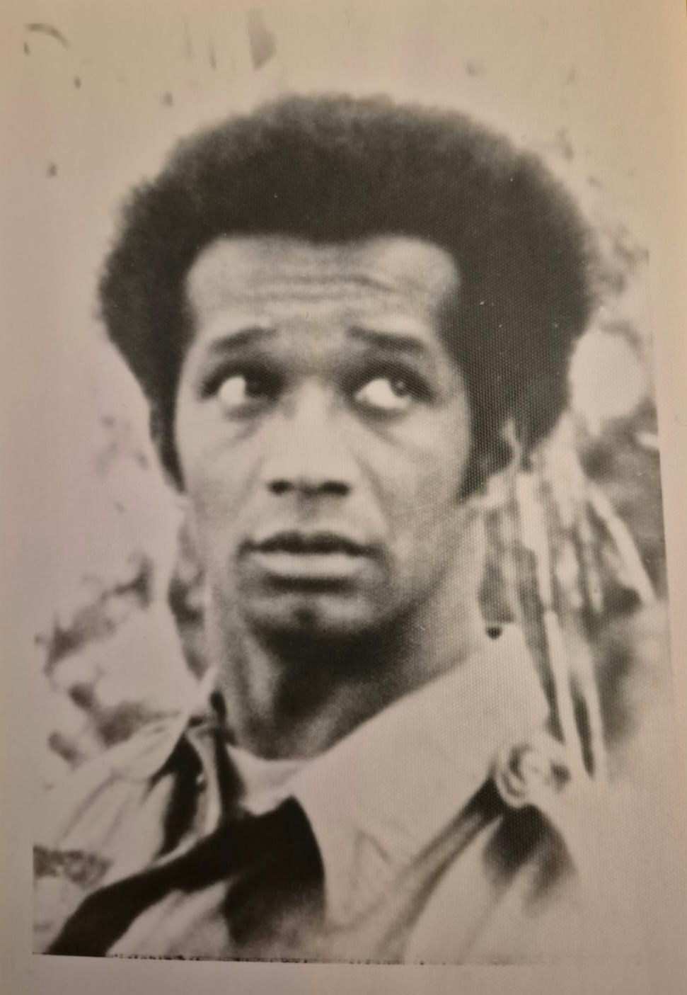 The People's Wall artist Dion Henderson, circa 1960s. Image courtesy of the Black Heritage Society of Washington State.
