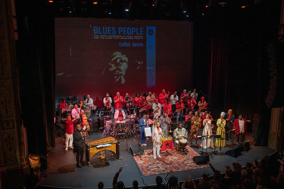 "The Blues and Its People" at The Apollo. Image credit Shahar Azran