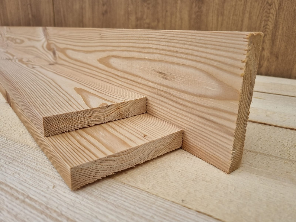 Miniaturbild: Bretter Lärchenholz gehobelt 20x110mm