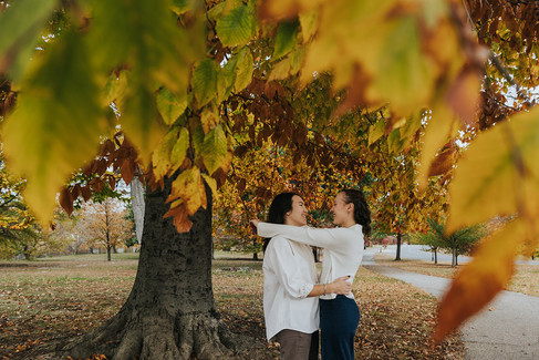 Engagement session in druid hill  
