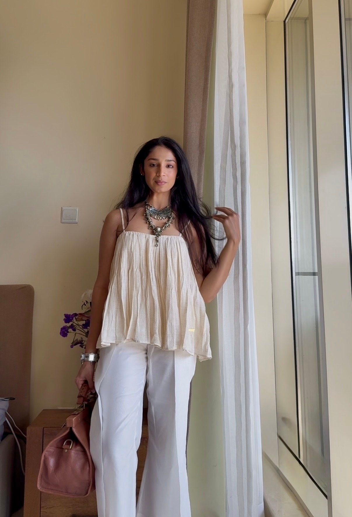 Unscripted - The Gathered Peplum Top