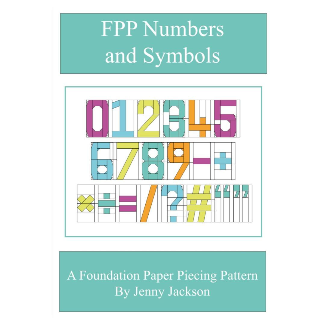 FPP Numbers and Symbols Paper Pattern
