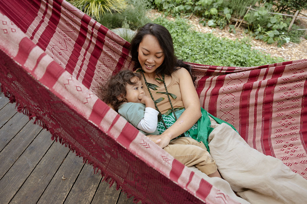 Alyssa and her son