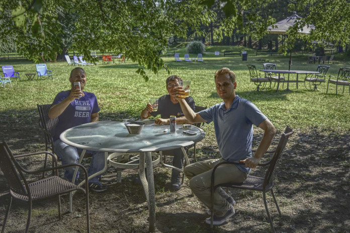 The Johns Hopkins House Beer Garden