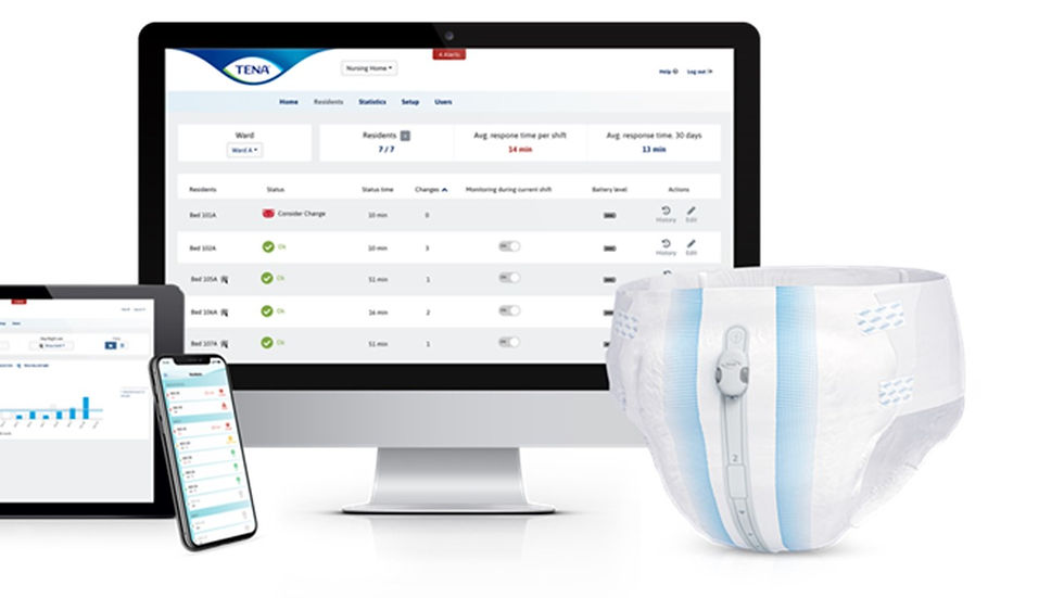 Les culottes d'incontinence connectées