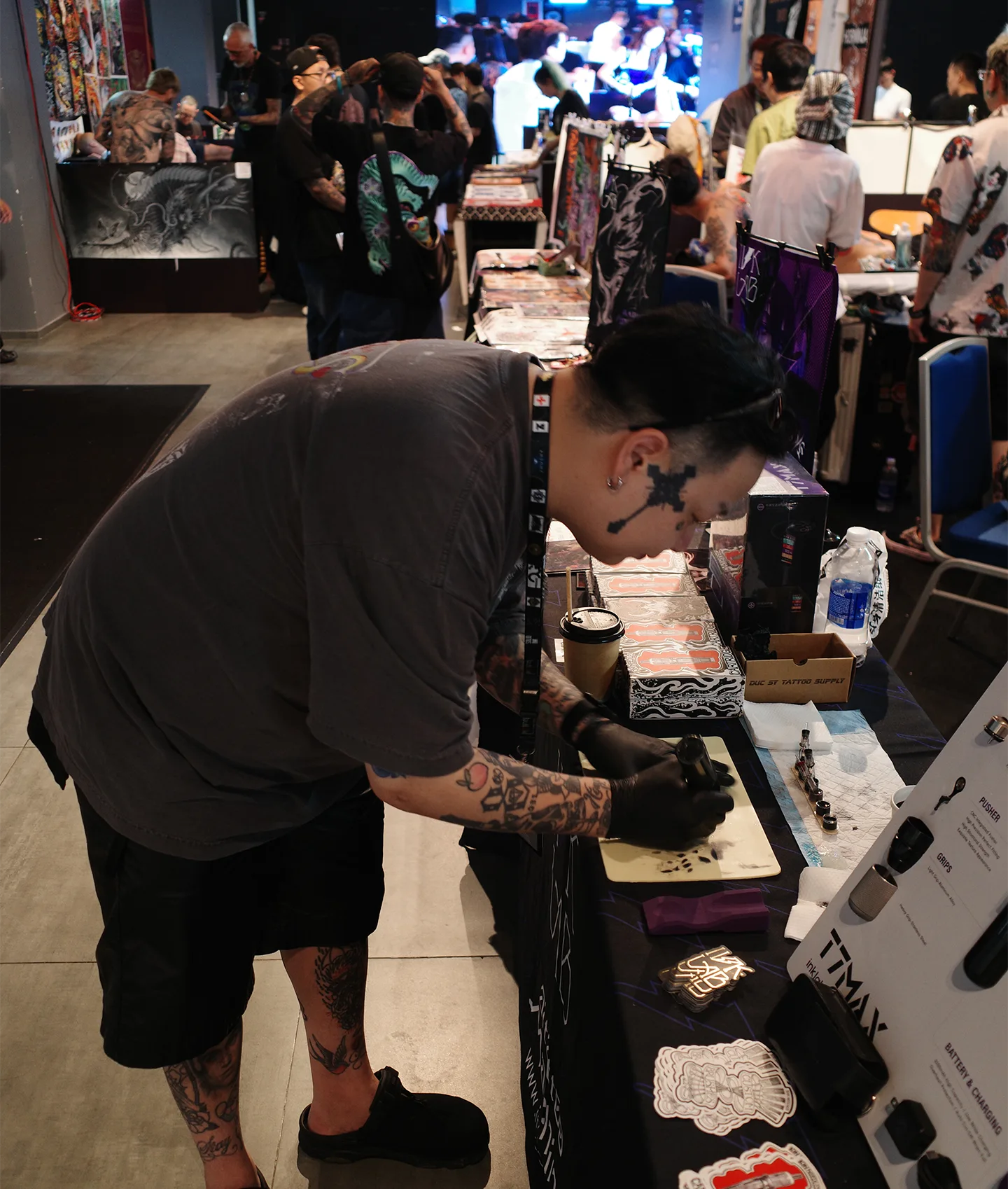 Seoul Ink Tattoo Resident HellBell at Ink Art Nation — Vietnam 2026