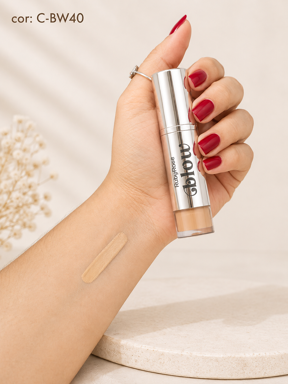 Miniatura: CORRETIVO LIQUIDO SO REAL BLOW - RUBY ROSE