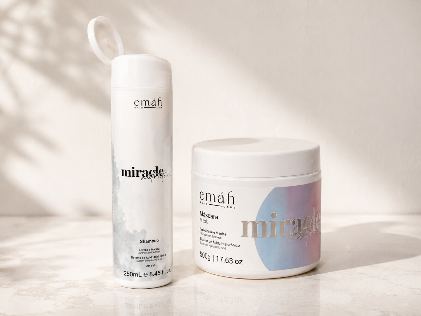 KI SHAMPOO + MASCARA MIRACLE NUTRITION - EMÁH