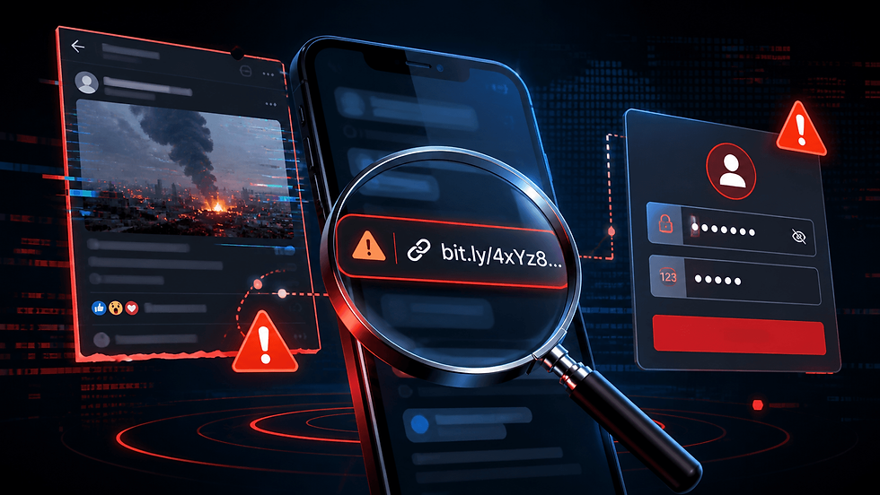 Jilibb com online safety graphic showing fake links, cropped screenshots, and login risks for Filipino users checking platform claims
