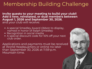 Membership Building Challenge!