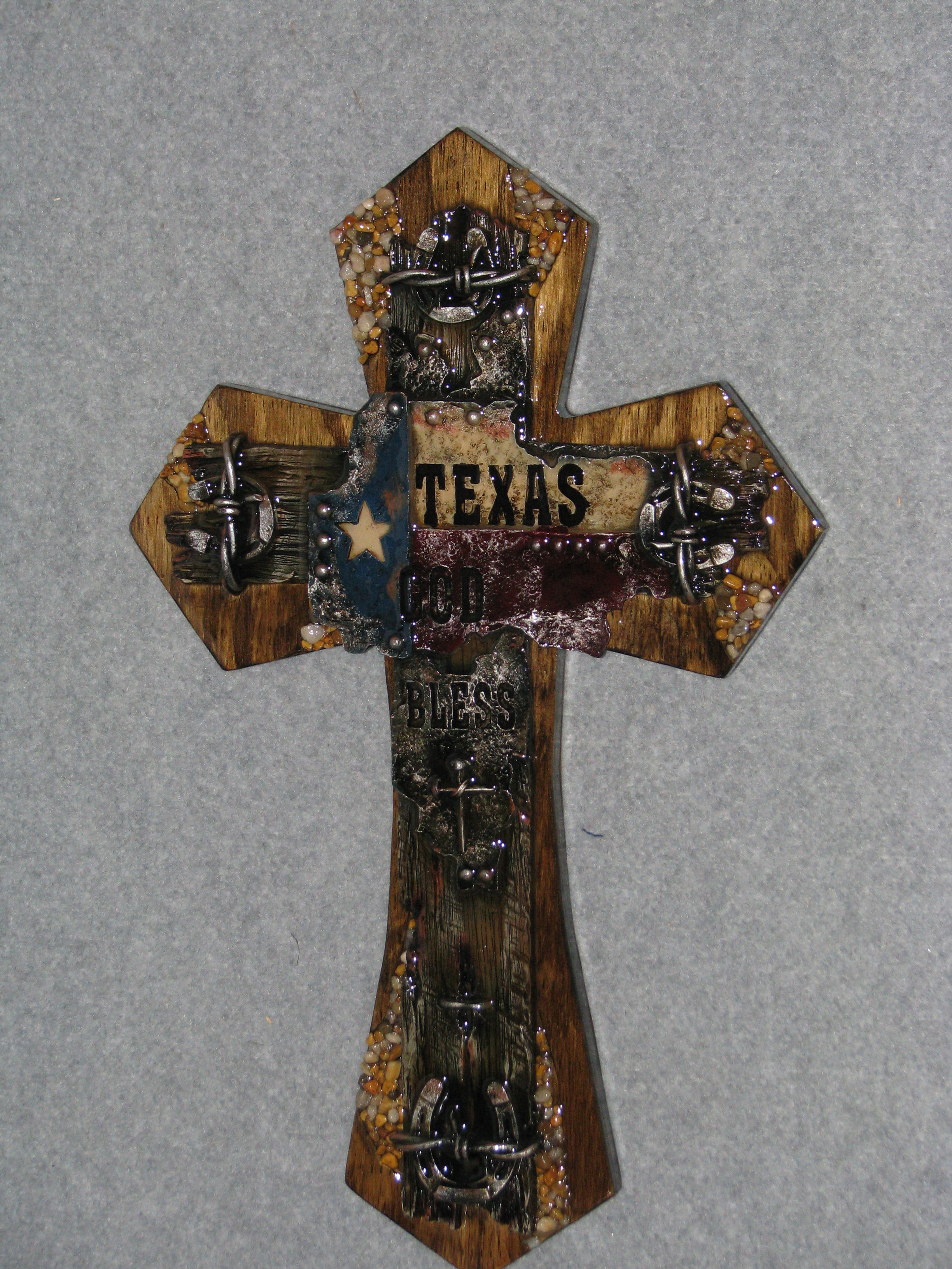 Rugged Texas God Bless-large