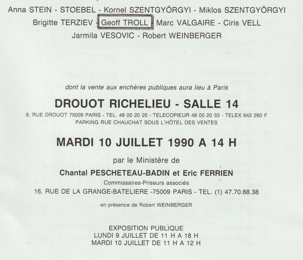  Drouot Paris1990
