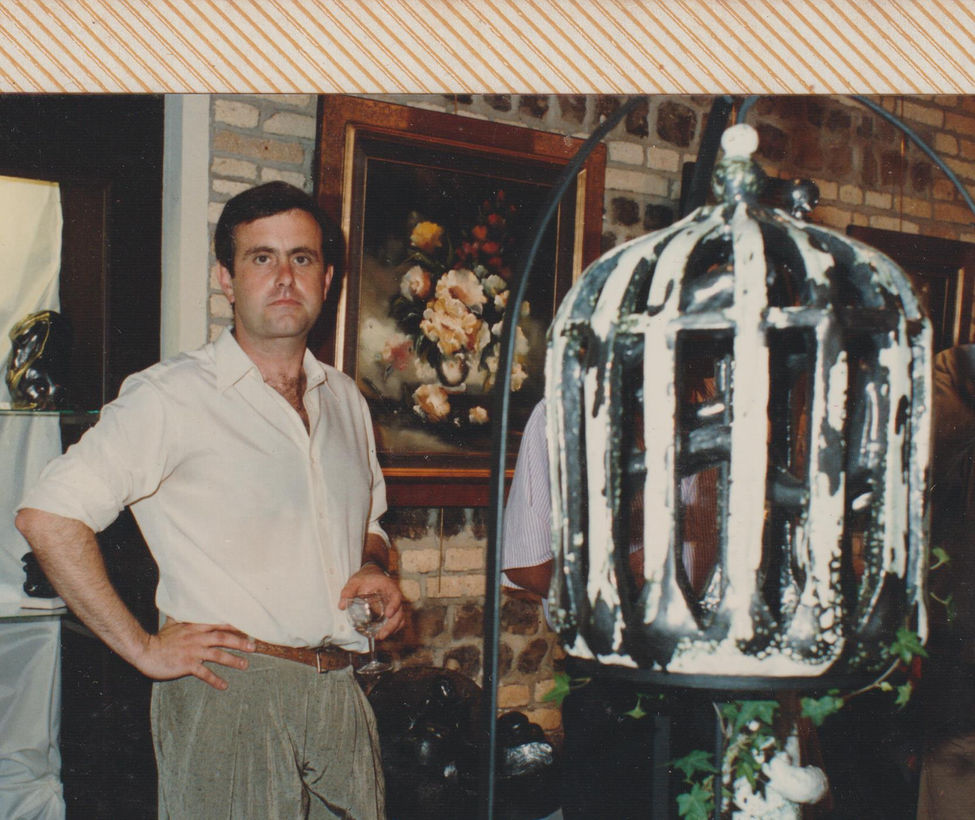 Ceramic Bird Cage