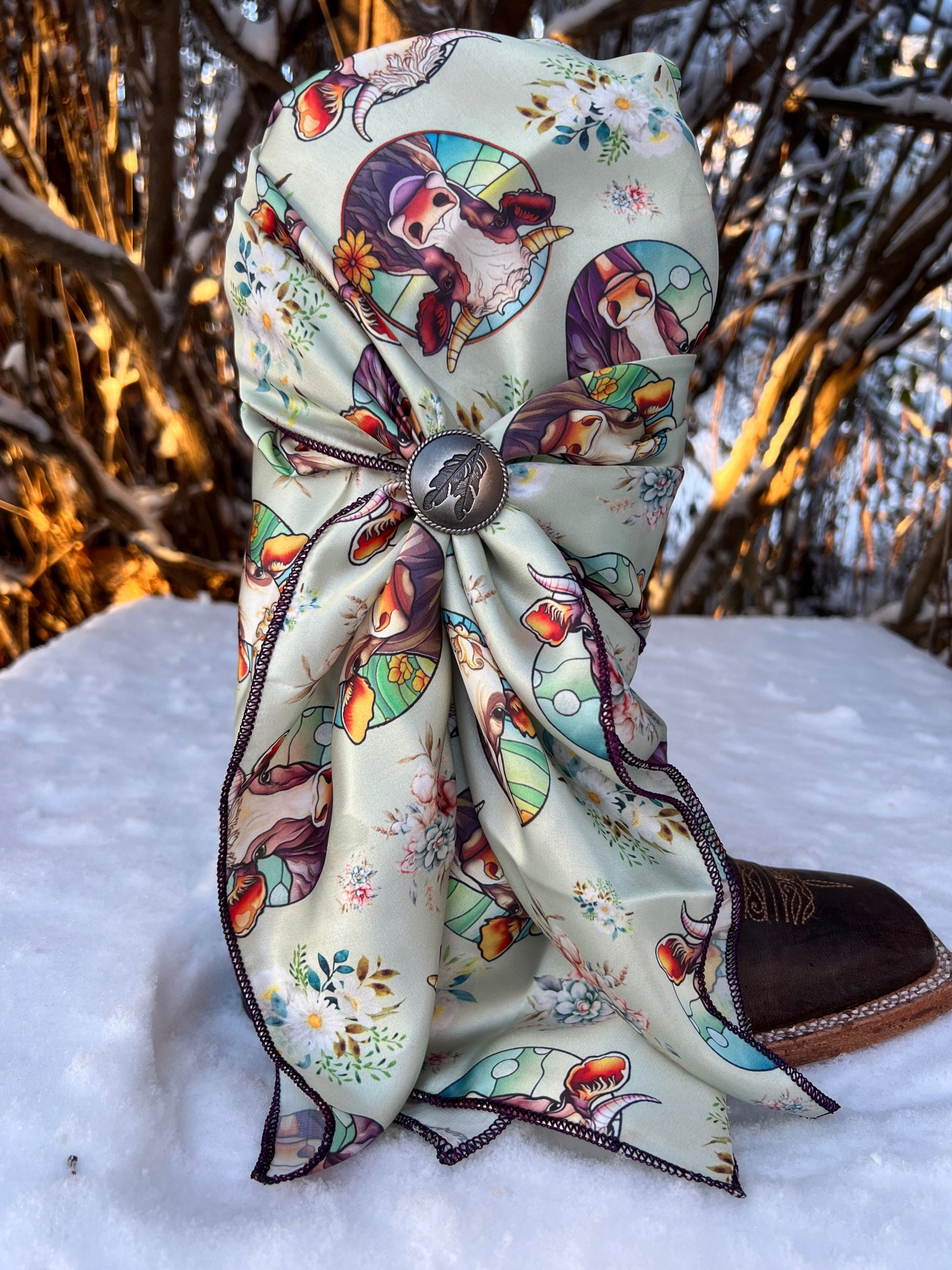 Cows and flowers - youth /