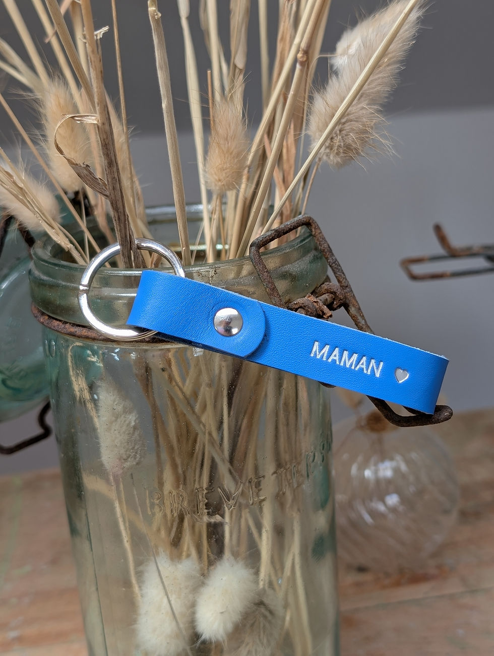 Porte-cles ciel maman 