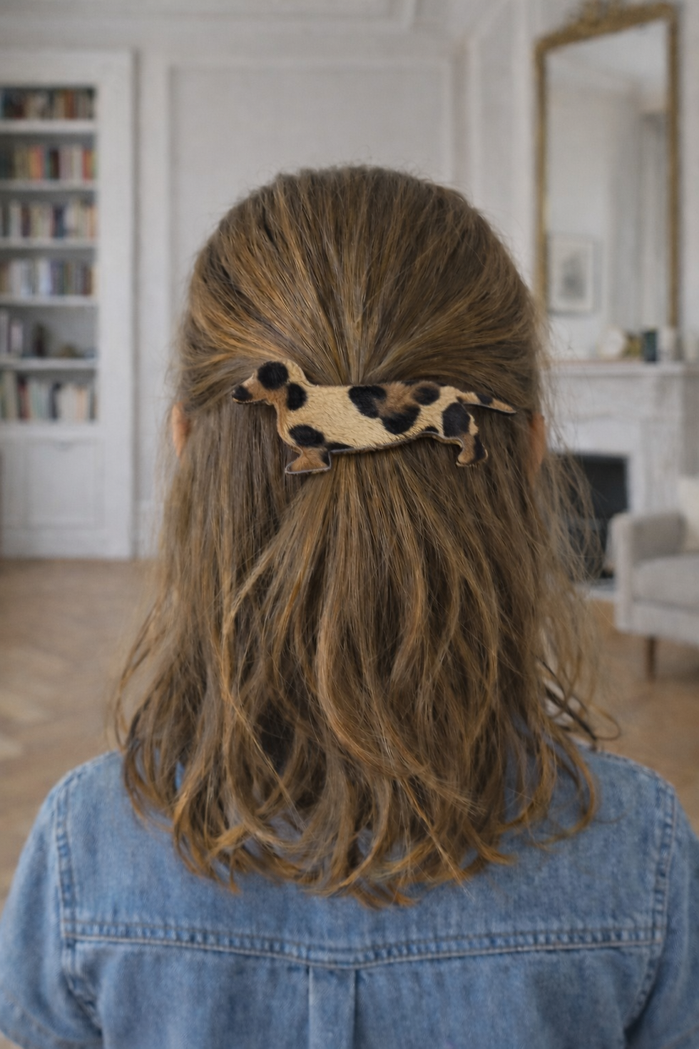 Miniature : Barrette femme teckel