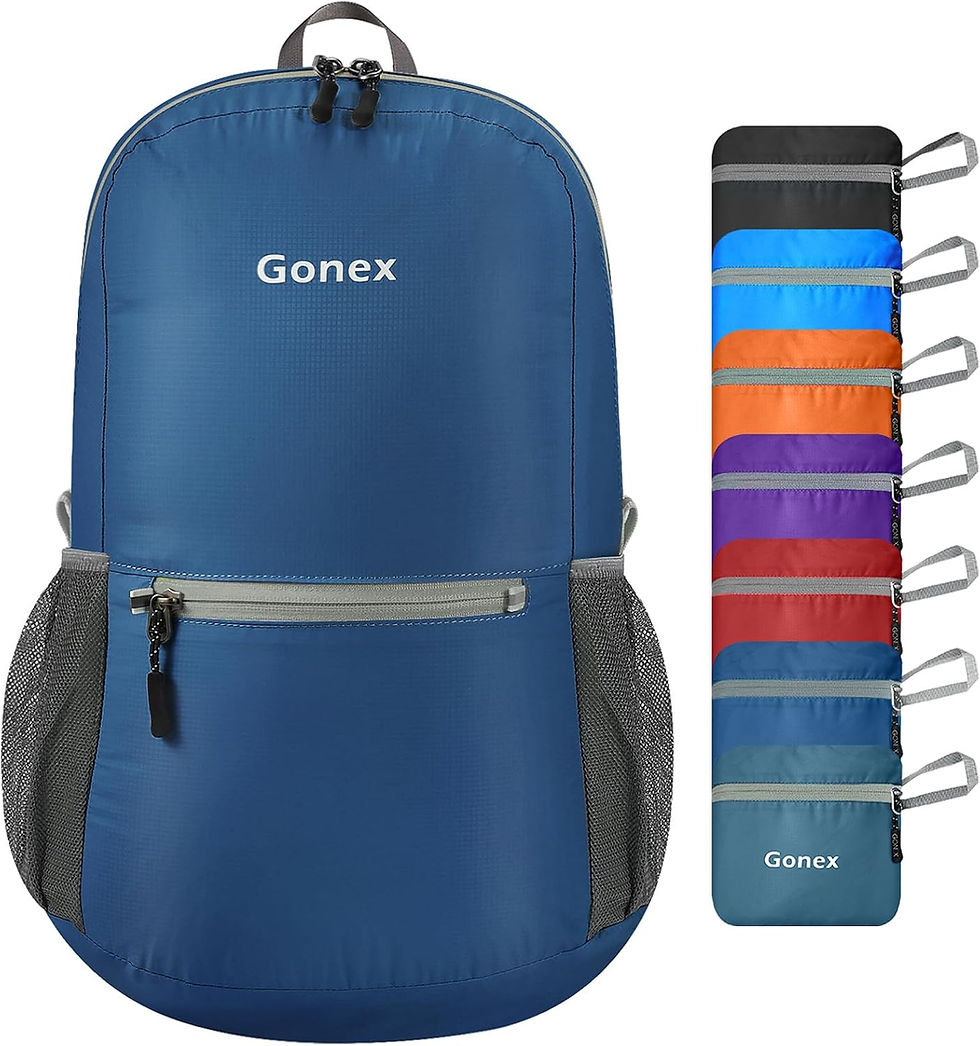Thumbnail: Gonex Ultra Lightweight Packable Backpack Daypack Handy Foldable Camping Outdoo