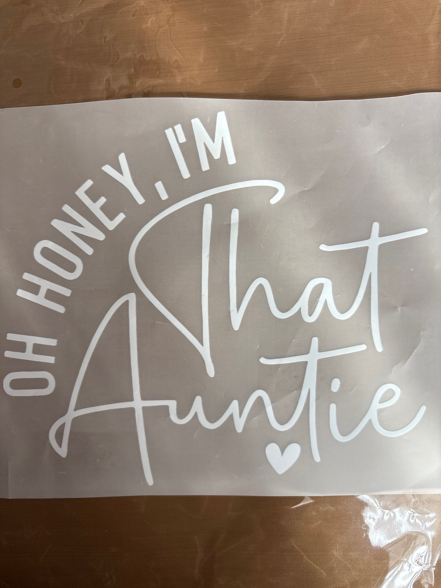 Oh honey I’m that auntie
