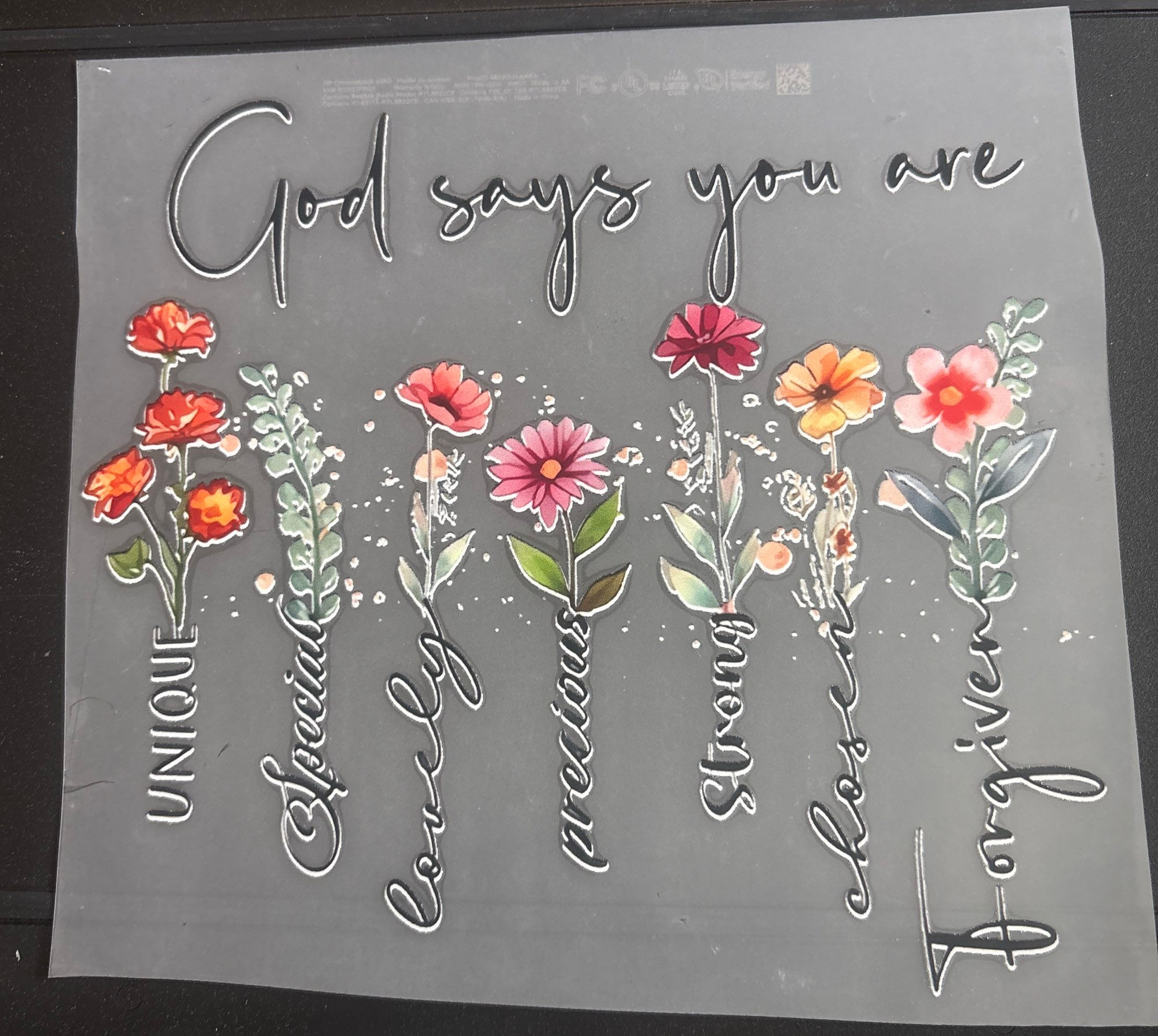God says you are 
