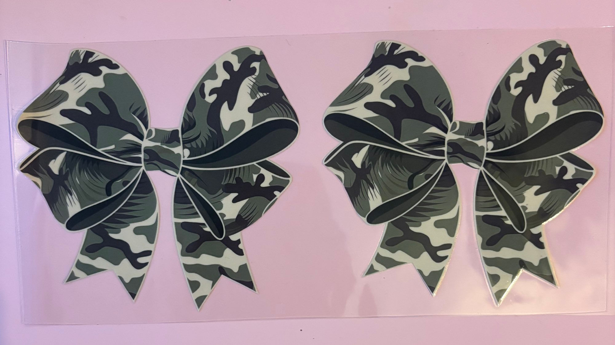 Camouflage bows