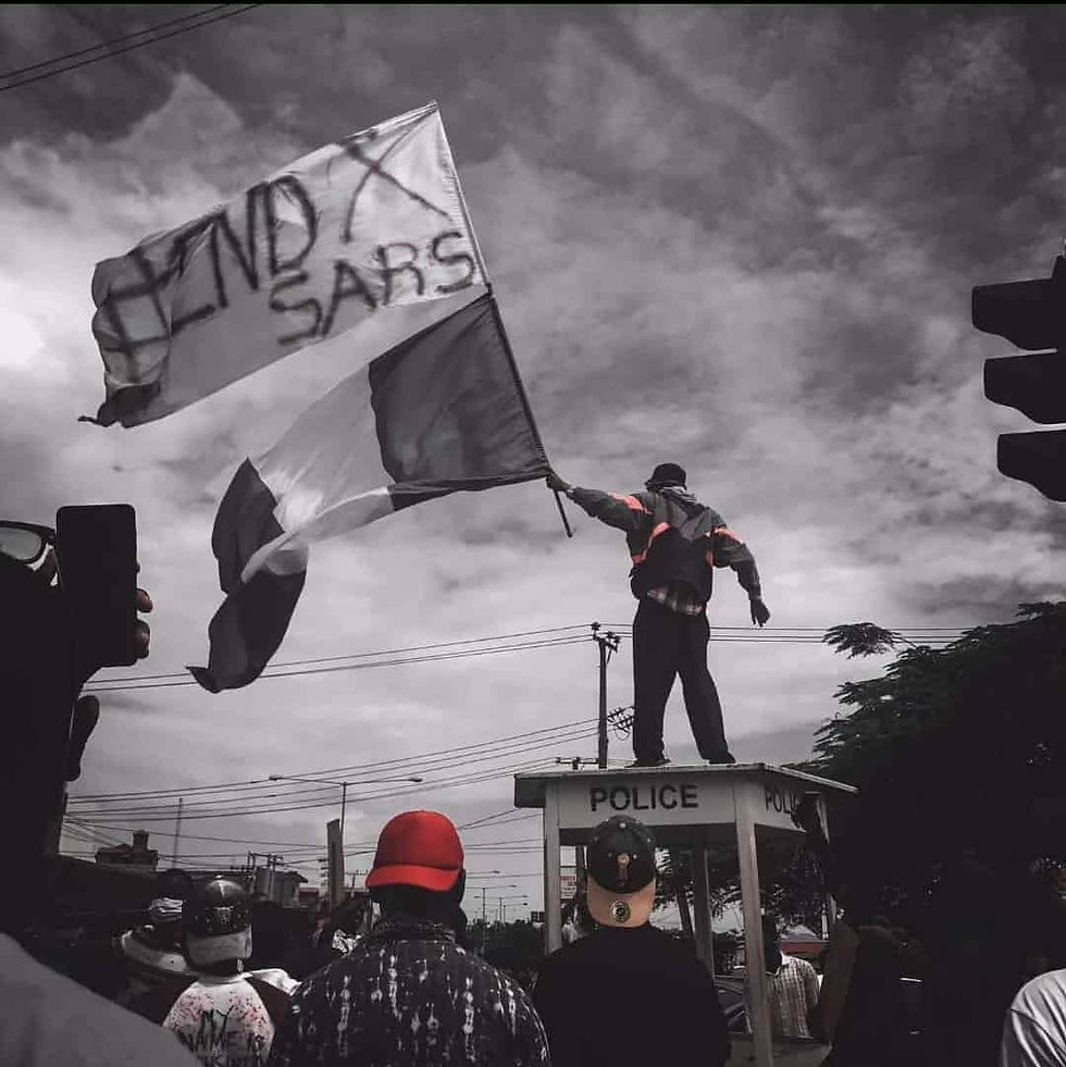 ENDSARS Protest (Circa 2020/@_thegramboii)