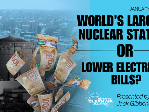 Did you miss our third event in the series with Jack Gibbons, from Ontario Clean Air Alliance? You can view the slide presentation here.