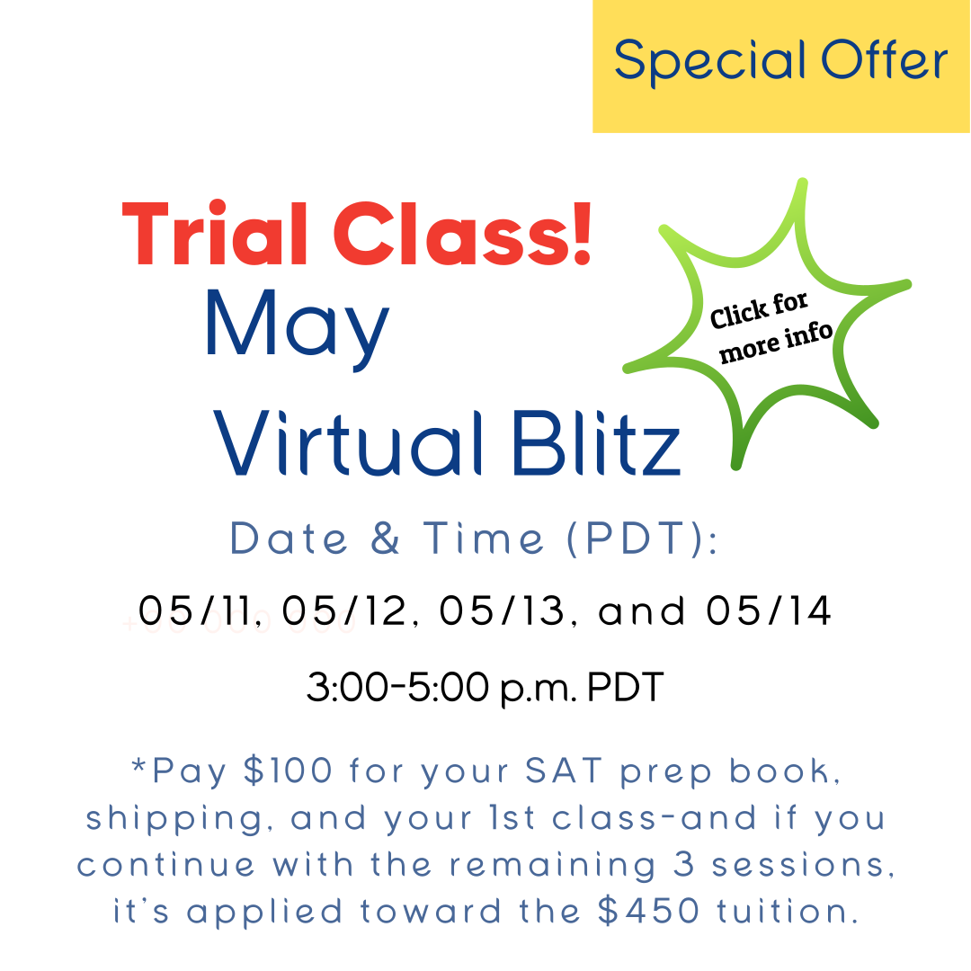 May Virtual Blitz Trial Class