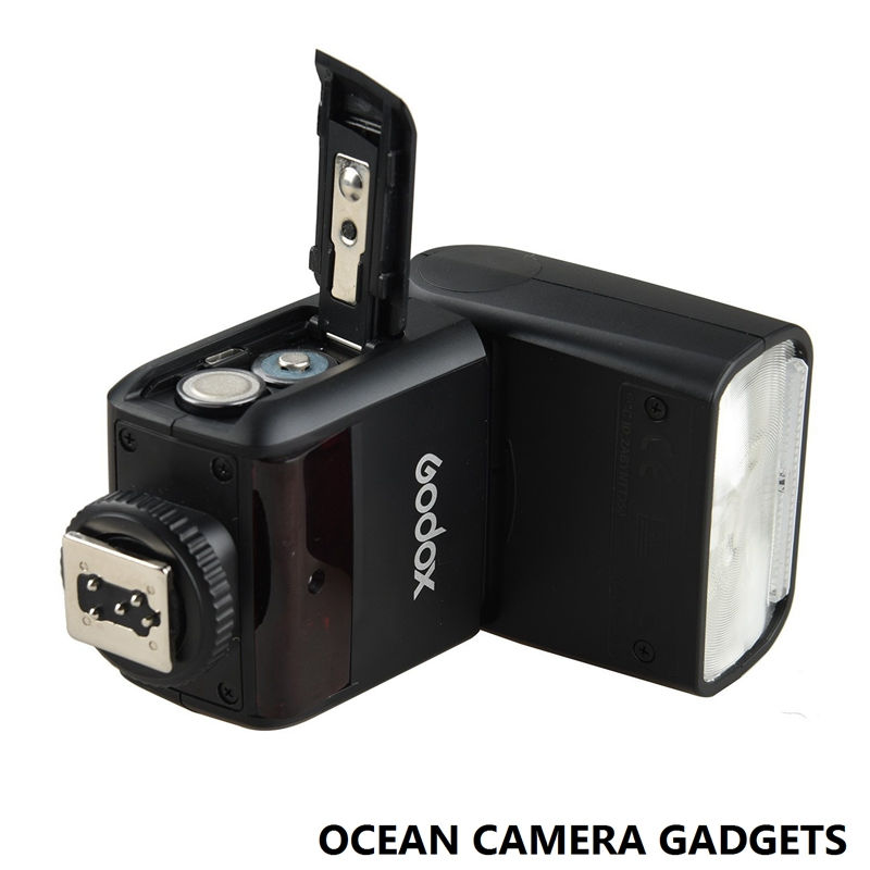 Thumbnail: Godox TT350N TT350 2.4G TTL Speedlite GN36 1/8000s HSS Flash for Nikon Camera