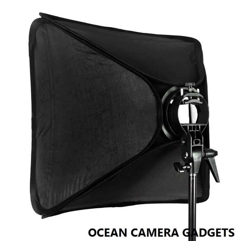 Thumbnail: Godox 60cm 80cm Folding flash Softbox for flash and Bowens Mount strobe