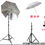 Thumbnail: Professional Photography Photo Lighting Kit Set with Umbrella Light Stand D type