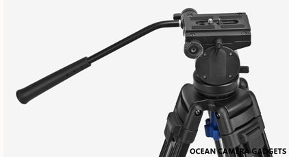 Thumbnail: Benro KH26NL Aluminum Tandem Legs Video Tripod & Fluid Head Kit