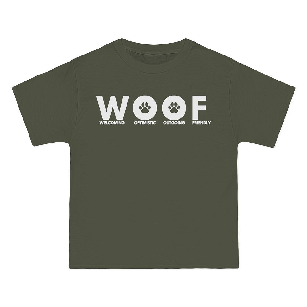 Miniatura: WOOF Tee - Beefy Sizes