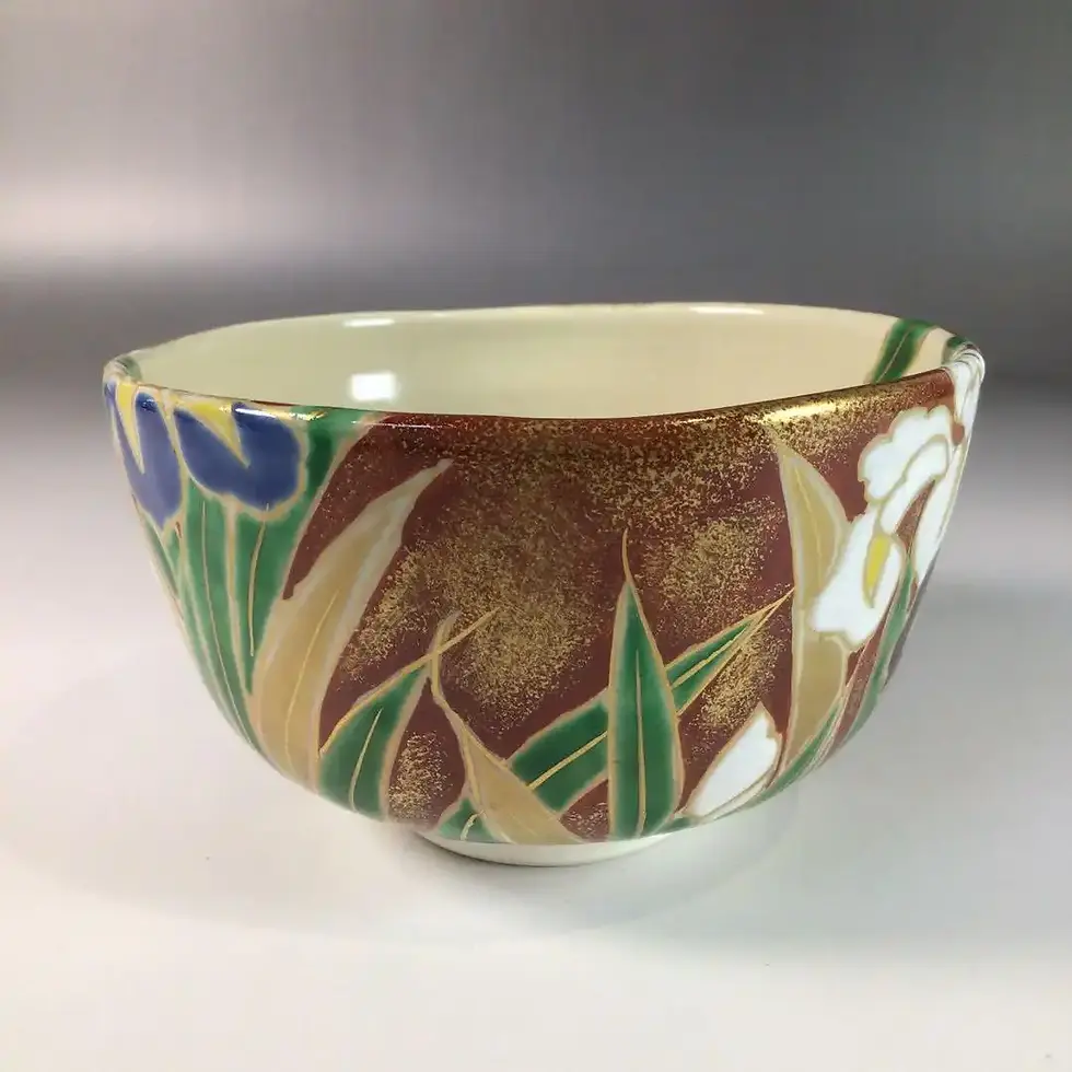 Miniatura: ciotole giapponesi per la cerimonia del tè