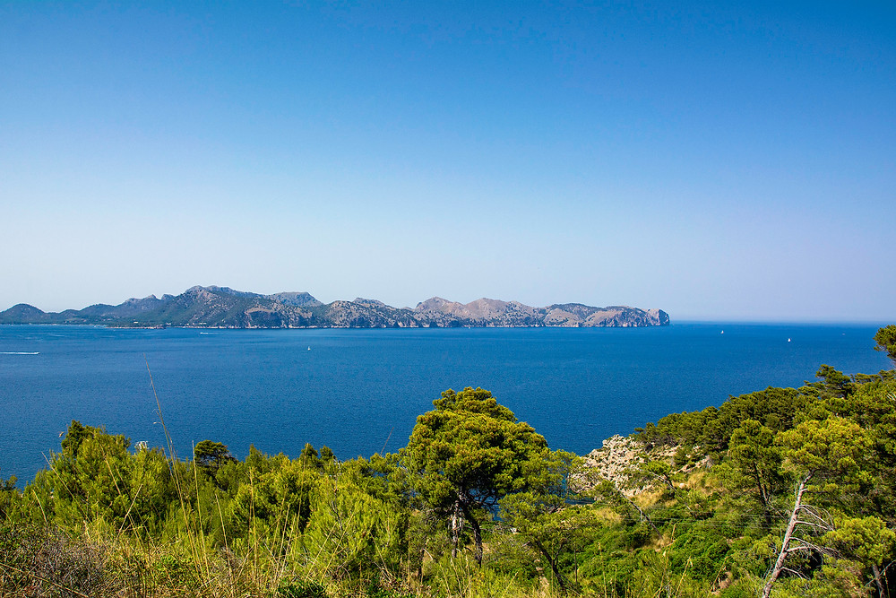 Blick auf die Halbinsel Formentor