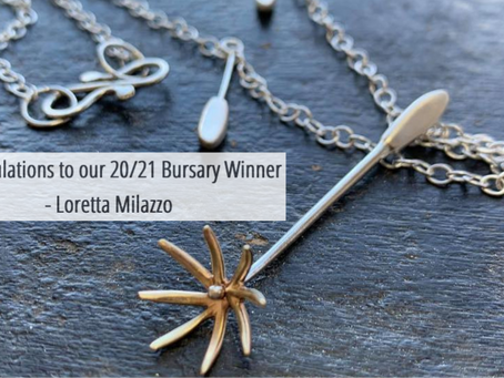 Congratulations to our 20/21 Bursary winner - Loretta Milazzo