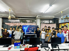 วันที่ 2 ของการอบรมหุ่นยนต์ที่โรงเรียนสามโก้วิทยาคม จ.อ่างทอง 🤖✨